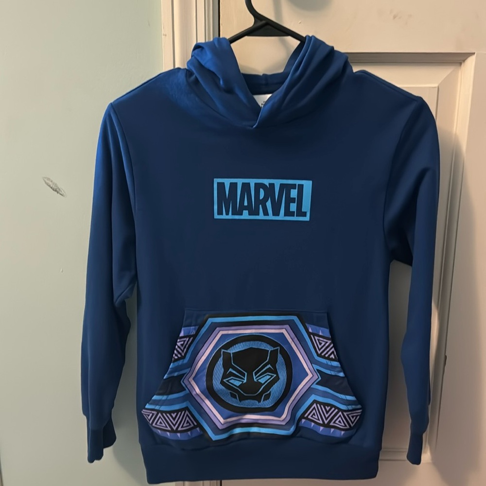 Black Panther/Wakanda Forever hooded sweatshirt